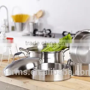Multifunction Cookware 3-lay Industrial Steam Cookware thumbnail-2