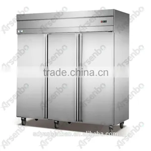 3 Doors Stainless Steel Commercial Refrigerator/1600L Kitchen Deeep Freezer thumbnail-1