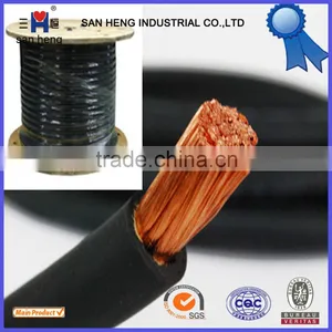 Welding Machine Welding Cable Black of PVC Rubber Insulation Welding Machine thumbnail-1