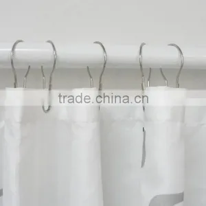 The Gourd Buckle Shower Curtain Hooks/ Stainless Steel Shower Curtain Hooks/simply Design and High Quality Shower Curtain Hooks thumbnail-4