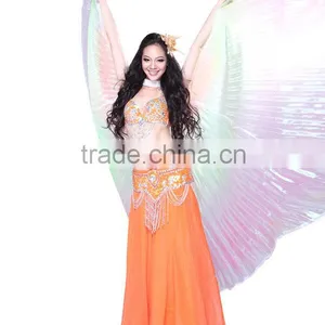 Belly Dance Wings for Performance , Belly Dance Costume Wings , Dance Angel Wings thumbnail-3