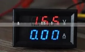 DC Digital Voltage Meter Two-color Dual Display Digital Meter Ammeter DC0-300V thumbnail-1