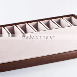 Customized Design Wooden Leather Belt Display Cases thumbnail-1
