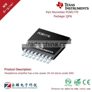 Genuine Original PCM1770 QFN PCM1770RGA Headphone Amplifier thumbnail-1