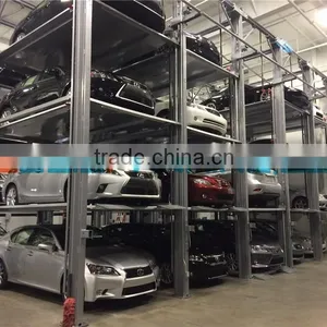 High Density Multiple Stacker Parking Hydraulic Car Stacker System thumbnail-4
