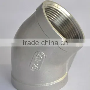Stainless Steel 45 Degree Elbow 150LBS CE Approved thumbnail-1