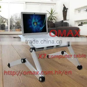 Factoty Price Protable Aluminum Floor Stand Laptop Desk for Beds thumbnail-4