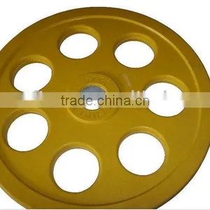 Seven Hole Rubber Weight Plate thumbnail-1