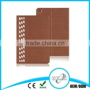 Hand Make Weaved Leather Case For IPad Air thumbnail-1
