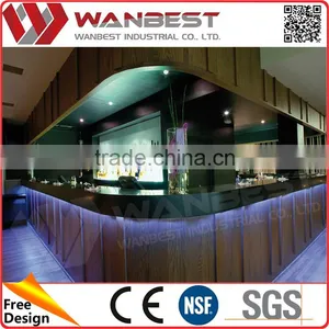 Practical Supreme Quality Oval Design Bar Counter thumbnail-1