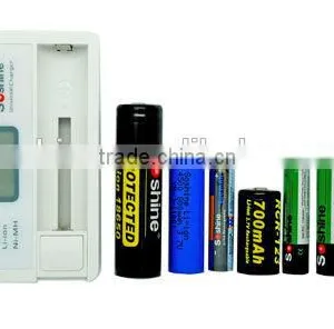 Soshine S7 1pcs Li-ion 18650 16340 14500 / AA AAA NiMH LCD Universal Battery Charger thumbnail-6