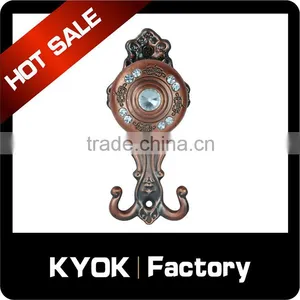 KYOK Curtain Rod Accessories Chrome Metal Shower Curtain Hooks,metal Iron Curtain Rod Hooks Curtain Rod Accessories thumbnail-1