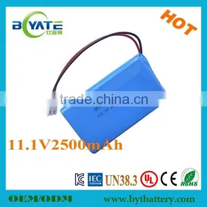 11.1v 2500mah Li-ion Rechargeable Pos Battery/medicial Battery thumbnail-3