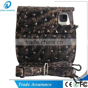 Metallic Style Fujifilm Pu Leather Instax Mini8/Mini8 + Instant Film Camera Case Bag With Removable Bag Strap thumbnail-4