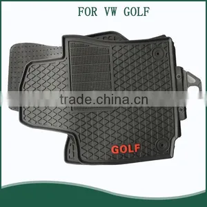Wholesale Hot Sale Customized Anti Skid PVC Car Floor Mats For VW GOLF 6 thumbnail-2