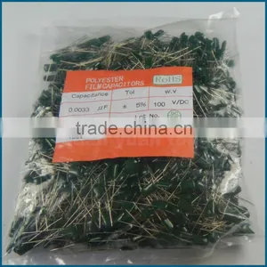 Capacitors 2A332J 100v 0.0033UF 5% NEW thumbnail-2