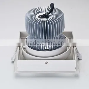 High Quality Aluminum Material,anodic Oxidation Treatmen,trecessed Led Cob Grille Light thumbnail-4