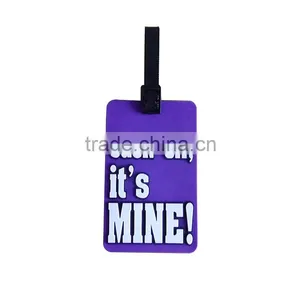 Custom Soft Pvc Travel Luggage Tag for Promotion Gifts thumbnail-6