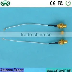 Factory Directly Supply 15cm Length Cable , RF Coaxial CRC9 To SMA Cable , Waterproof RF Coaxial Pigtail Cable thumbnail-4
