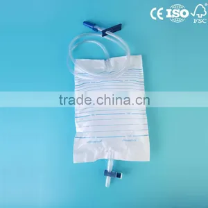 2000ml Cross Valve Adult Drainage Bag thumbnail-1