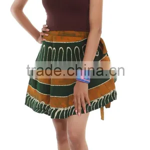 Mini Wrap Skirt - Buy Gift For Valentine Day thumbnail-1