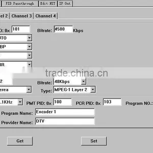 Iptv SPTS Mpts Mpeg-4 Encoder(4 CVBS+audio In,ASI+IP(UDP)/MPTS Out) thumbnail-2