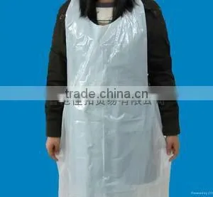 100% Virgin Material Disposal pe Plastic Apron thumbnail-1