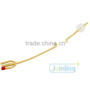 Silicone Coated 3-way Standard Latex Foley Catheter thumbnail-1