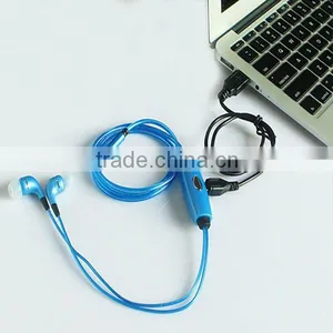 New Wholesale Fashionable Led Light Earphone and Headset With Led Light thumbnail-1