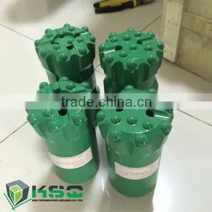R25 R32 R38 T38 T45 T51 Thread Button Bit Drop Center Flat Face Tungsten Carbide Button Bits thumbnail-1