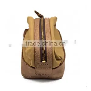 Small Canvas Travel Pouch Dopp Kit thumbnail-4