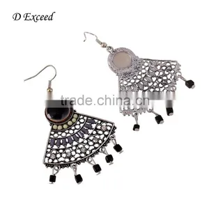 2016 Hot New Designs Ladies/Women's Vintage Jewellery Earrings Bohemian Style Tassels Gold/Silver Plating Drop Earrings thumbnail-5