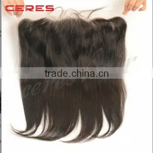 Wholesale Hair Factory Supply Virgin Hair Silk Top Closure Lace Frontal thumbnail-2