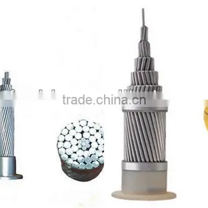 Best And Hot Selling Overhead Types of AAC ACSR ACAR AAAC and so On,Bare Overhead Cable Types of Acsr Rabbit Conductor thumbnail-1