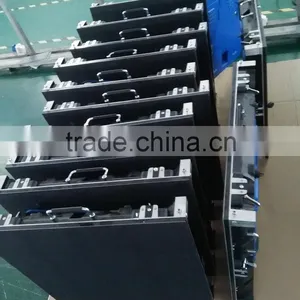 P10 Outdoor Full Color LED Display Screen Rental Aluminum Cabinet thumbnail-1
