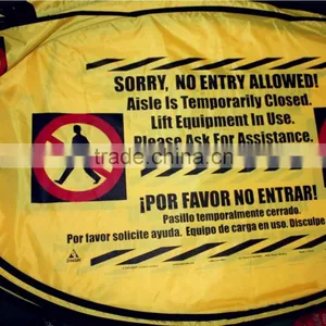 Customized Fabric Warning Sign Board thumbnail-2