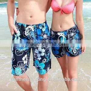 Fashion Couple Surf Colorful Beach Shorts Board Men's Beach Shorts Wholesale thumbnail-1