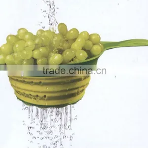 Silicone Collapsible Strainer Colander thumbnail-1