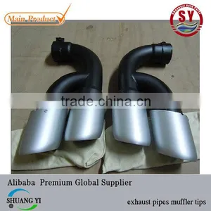 Exhaust Pipes Muffler Tips Used for VW Touareg 2011 thumbnail-1