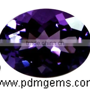 Amethyst Oval Shape Cut Regular Gemstone, Amethyst Regular Oval Shape Cut Gems thumbnail-1