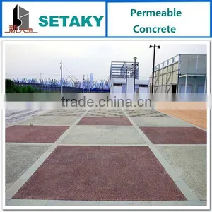 Colorful Water Permeable Concrete for Sponge City thumbnail-2
