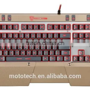 2015 New High Quality Professional Backlit Wired Gaming Keyboard,can Make Mechanical thumbnail-1