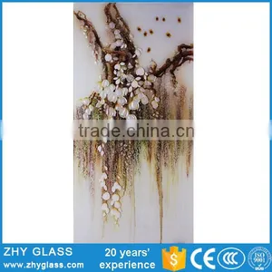 Home Decorating Hanging Modern Glass Painting thumbnail-1