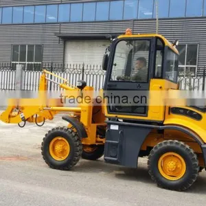Manufactuer SZM 908 Mini Loader 4WD With CE Mini Wheel Loader thumbnail-2