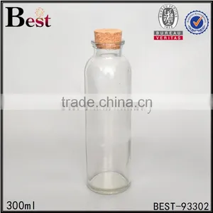 300ml Tube Bottle Tube Bottle With Cork Tube Glass Bottle thumbnail-1