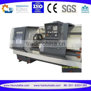 QK Series Large Spindle Bore CNC Horizontal Large Pipe Threading Lathe QK1319 thumbnail-1