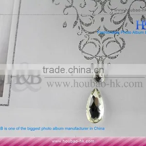 Elegant Crystal Wedding Favor Jeweled Photo Frame thumbnail-2
