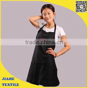 Bib Type and Cotton Material Plain Black Aprons thumbnail-1