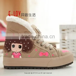 NO.LY011M Hot Sales High Quality and Cheap Women Winter Shoes thumbnail-1