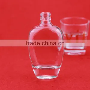 Fanctory Direct Sale Frosted Cork Bottles 500ml Super Flint Glass Bottle Aluminium Cap Water Bottle thumbnail-3